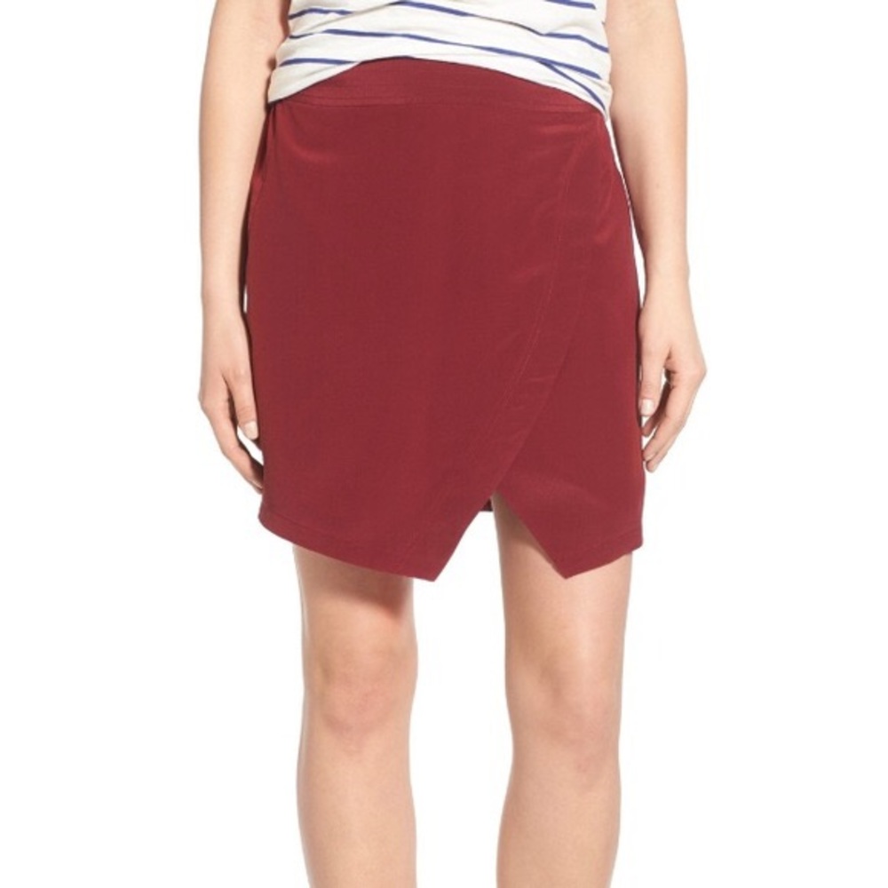 WRAP MINI SKIRT